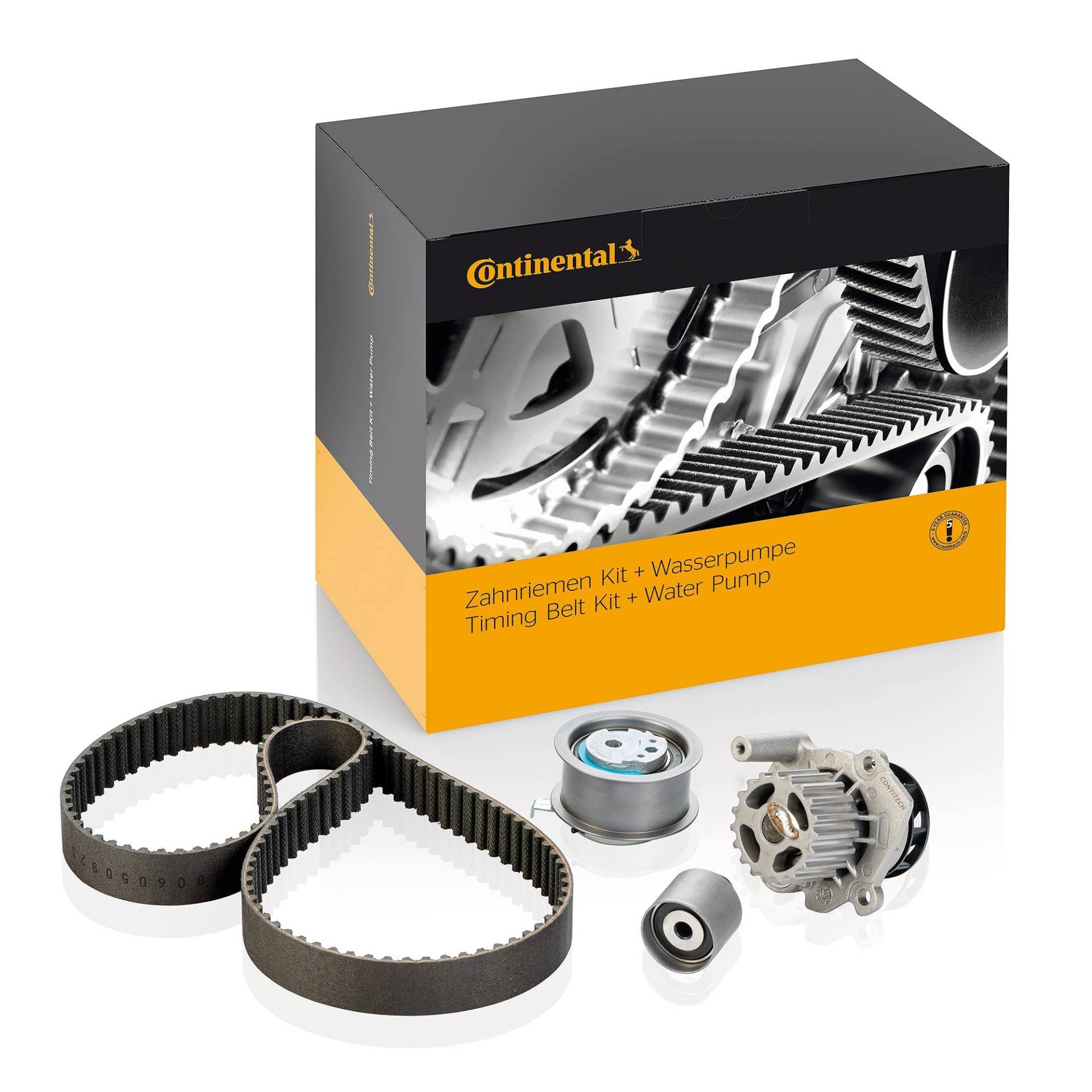 Continental CONTITECH CT504WP1 Wasserpumpe + Kit Zahnriemen-Satz von Continental