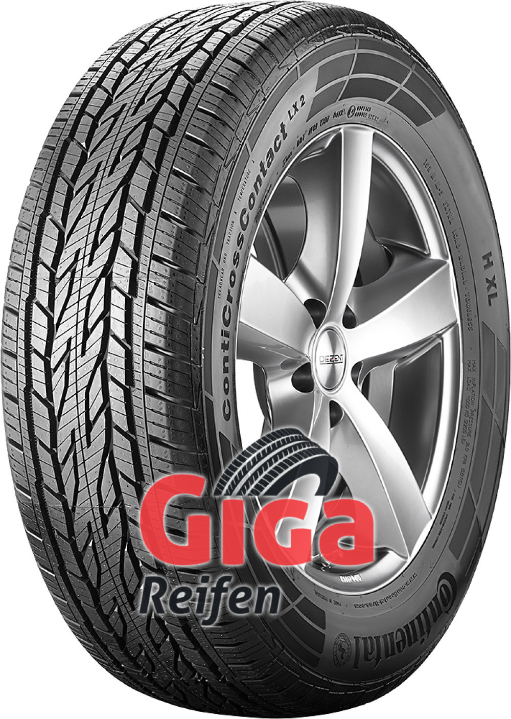 Continental ContiCrossContact LX 2 ( 215/60 R17 96H EVc ) von Continental