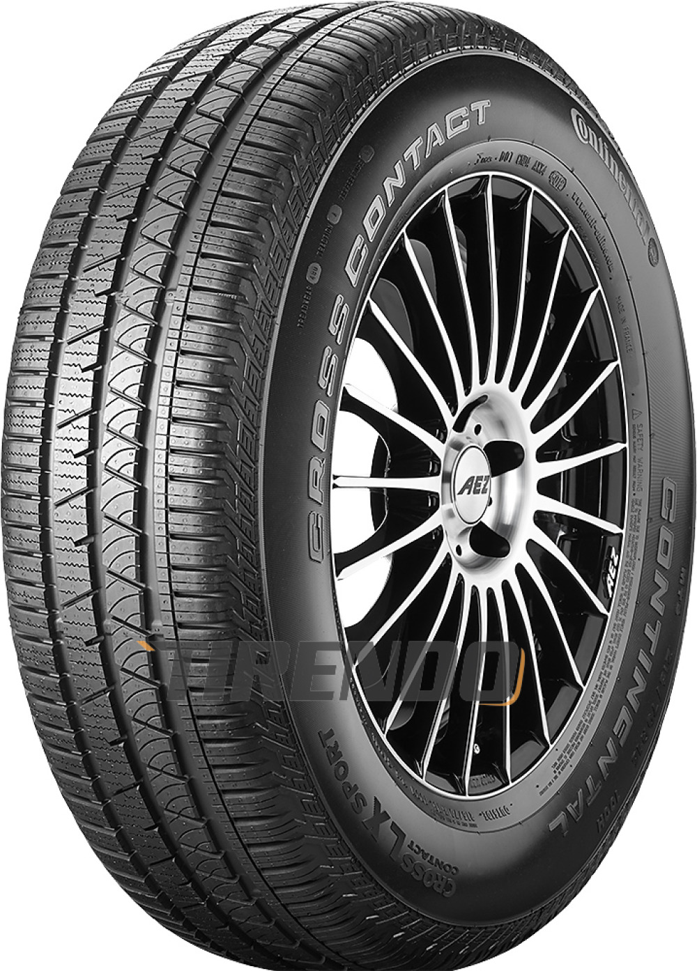 Continental CrossContact LX Sport ( 255/55 R19 111W XL EVc, J, LR ) von Continental