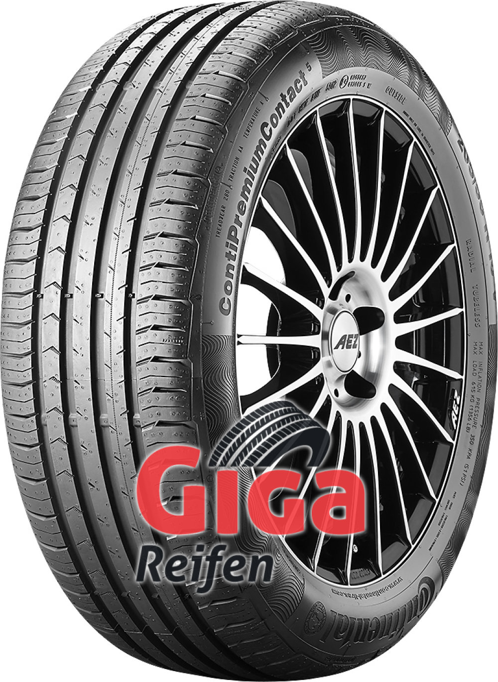 Continental ContiPremiumContact 5 ( 185/55 R15 82V ) von Continental