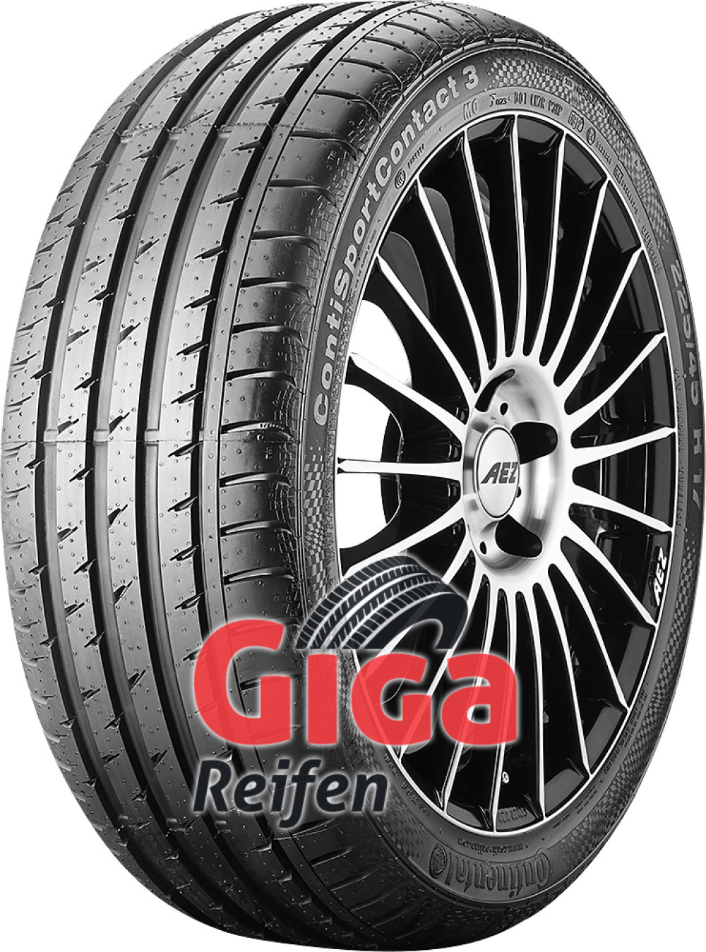 Continental ContiSportContact 3 ( 235/40 R18 91Y MO ) von Continental