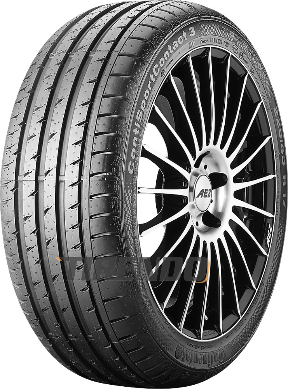 Continental ContiSportContact 3 ( 265/40 R20 104Y XL AO ) von Continental