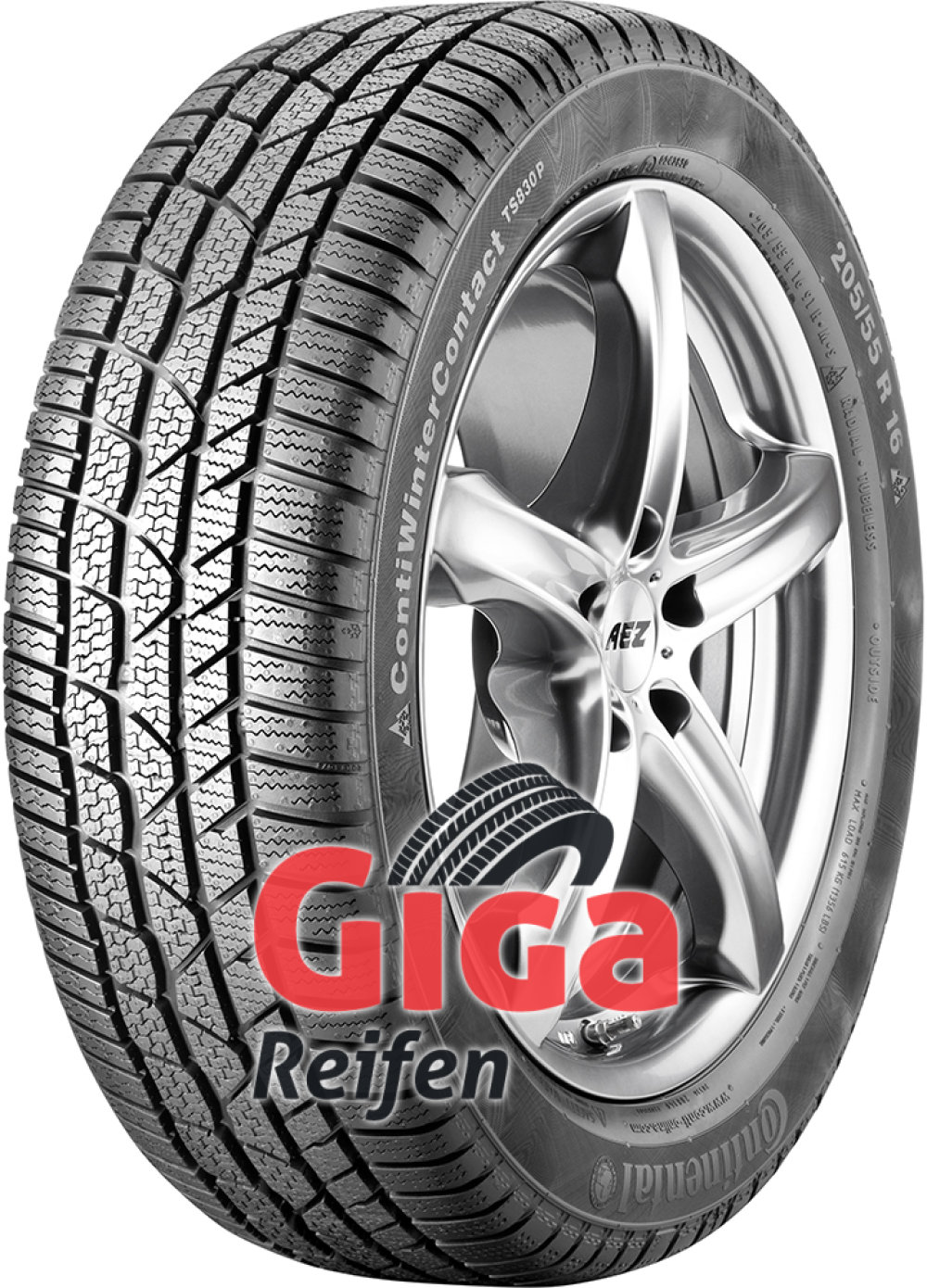 Continental ContiWinterContact TS 830P ( 195/55 R16 87H * ) von Continental