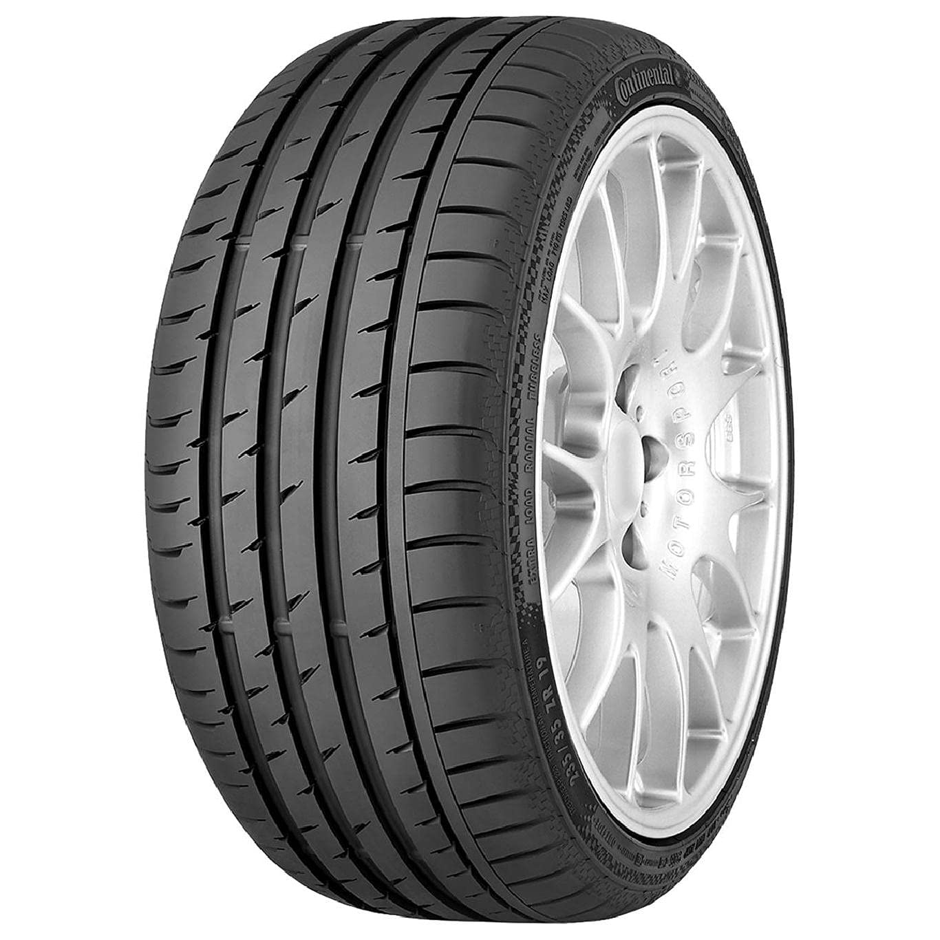 Continental SportContact 3 275/40 R19 101W * RunFlat Sommerreifen GTAM T97058 ohne Felge von Continental