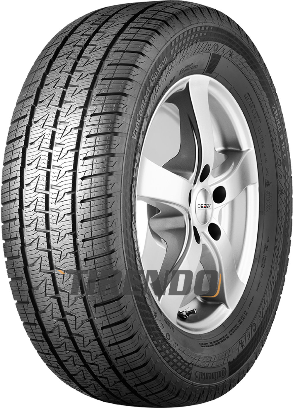 Continental VanContact 4Season ( 195/70 R15C 104/102R 8PR EVc ) von Continental