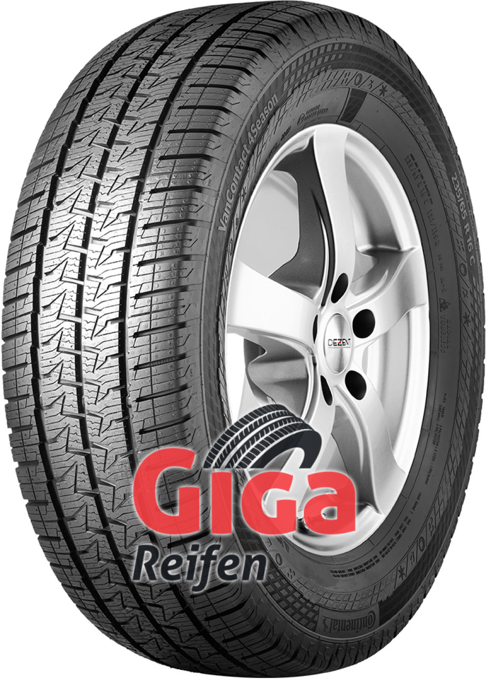 Continental VanContact 4Season ( 195/70 R15C 104/102R 8PR EVc ) von Continental