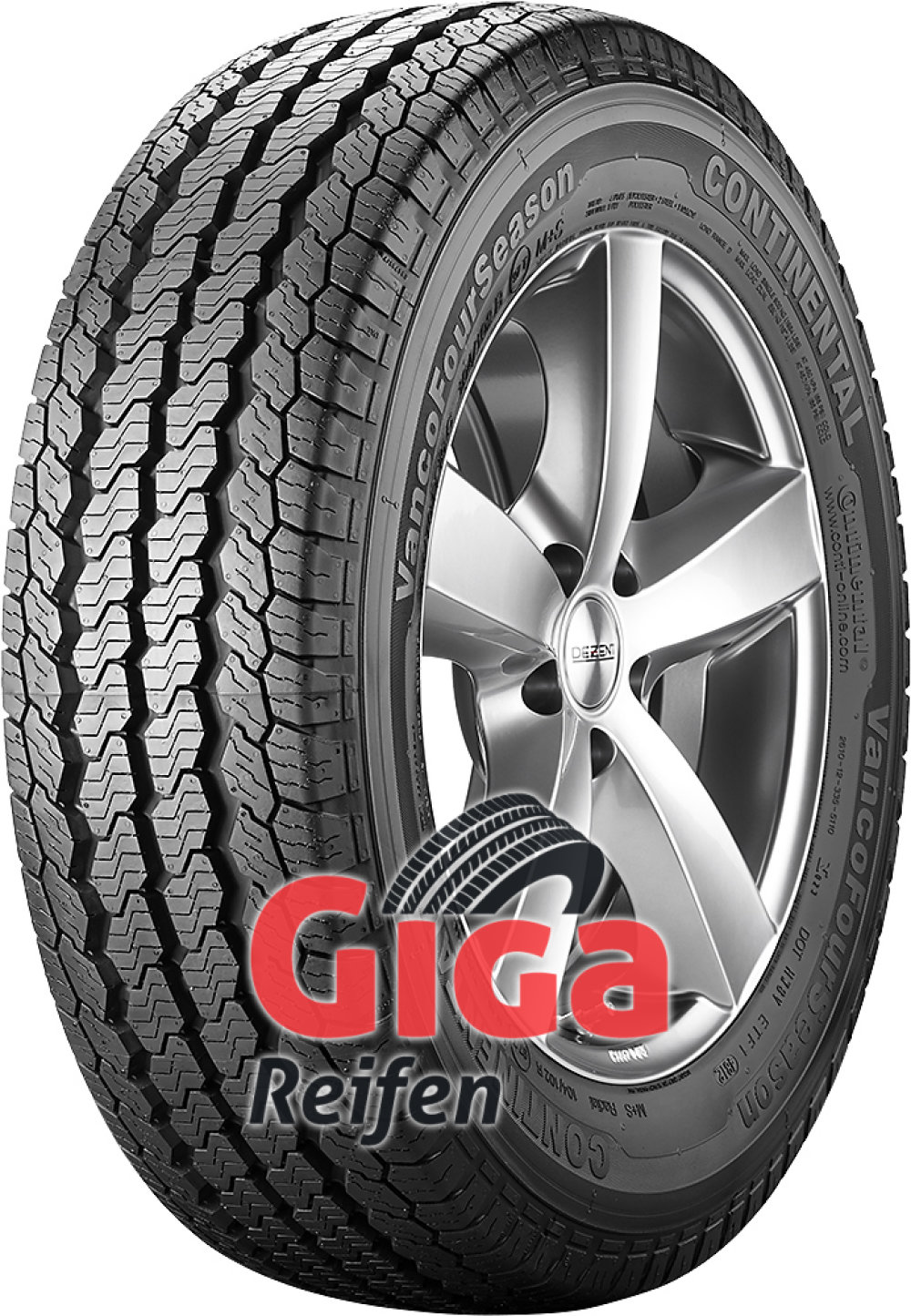 Continental VancoFourSeason ( 195/75 R16C 107/105R 8PR ) von Continental