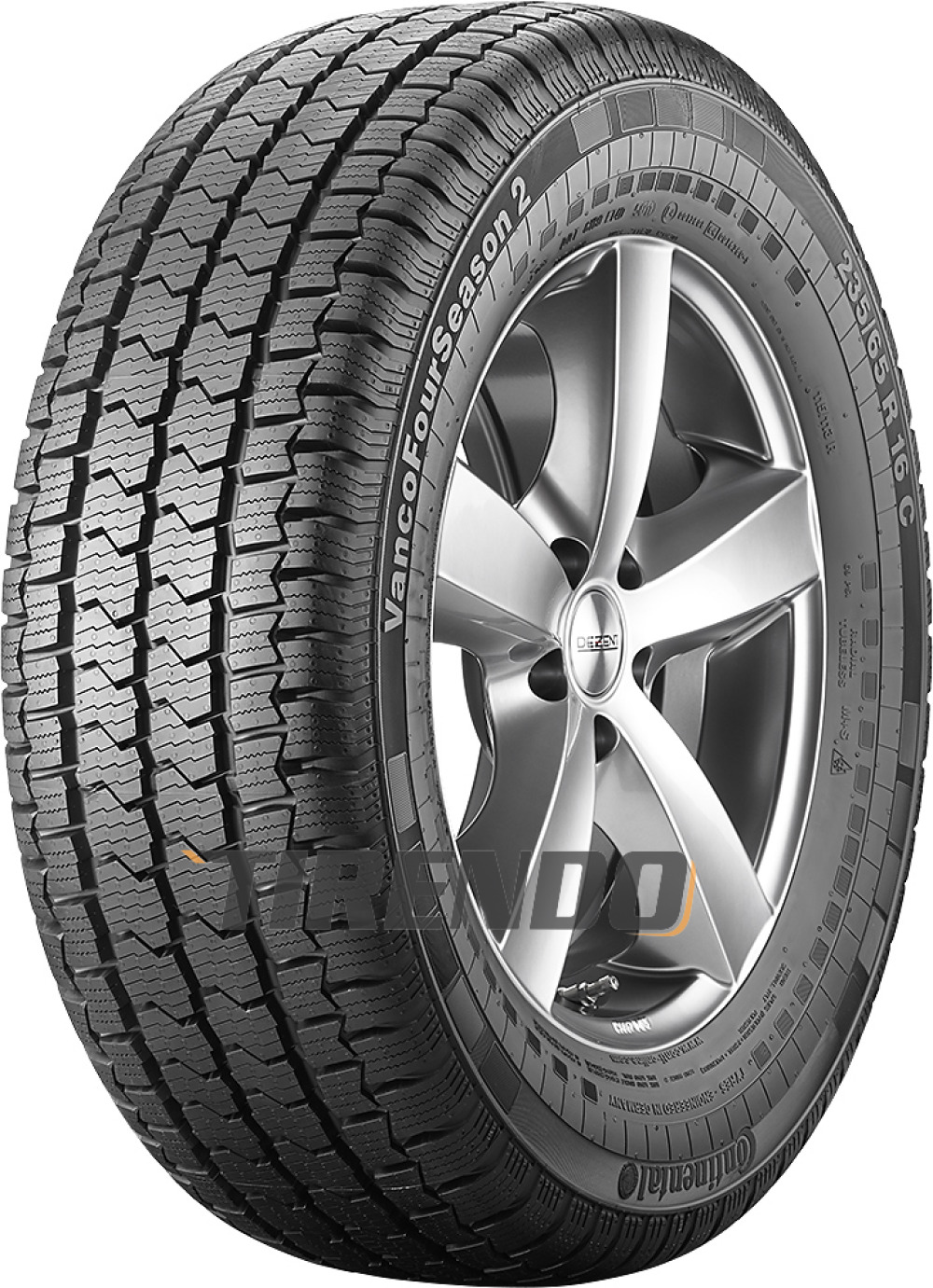 Continental VancoFourSeason 2 ( 235/65 R16C 115/113R 8PR ) von Continental