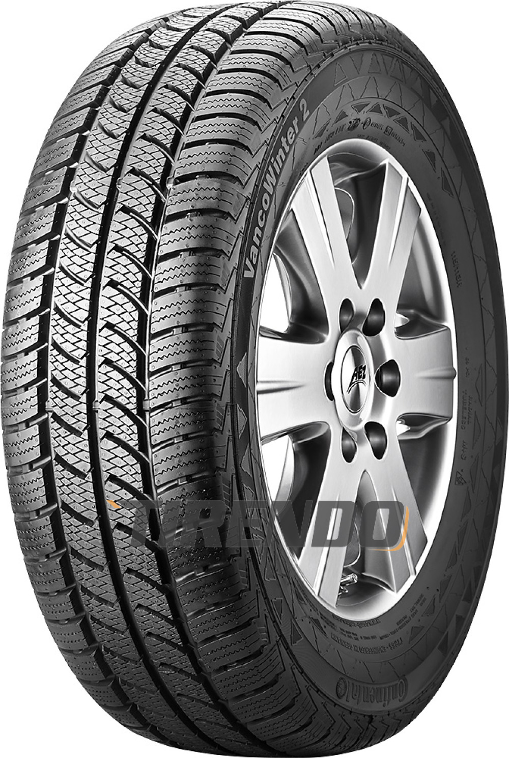 Continental VancoWinter 2 ( 235/65 R16C 118/116R 10PR Doppelkennung 115/113S ) von Continental