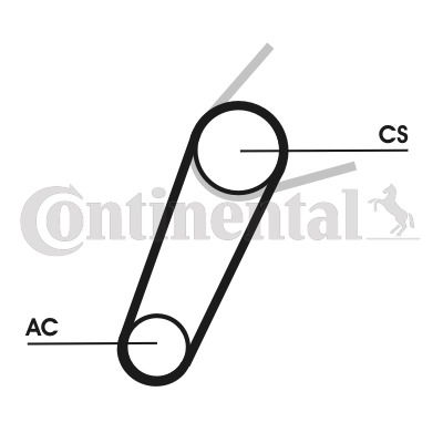 Keilrippenriemensatz Contitech 5PK711 ELAST T1 von Contitech