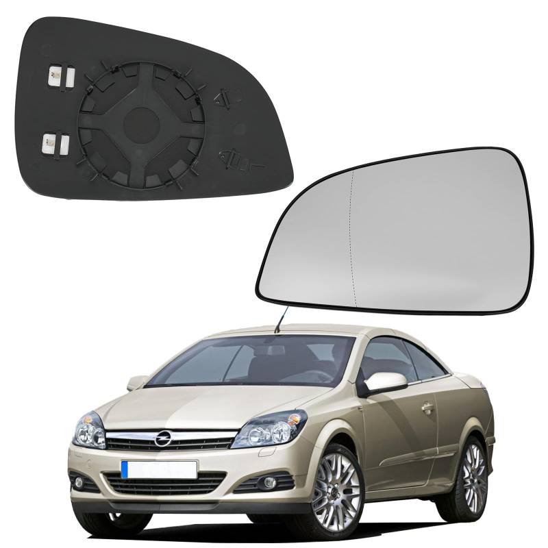 Convitex Links Aspherical Beheizbar Spiegelglas für Opel Astra H 2009 2010 2011 2012 von Convitex