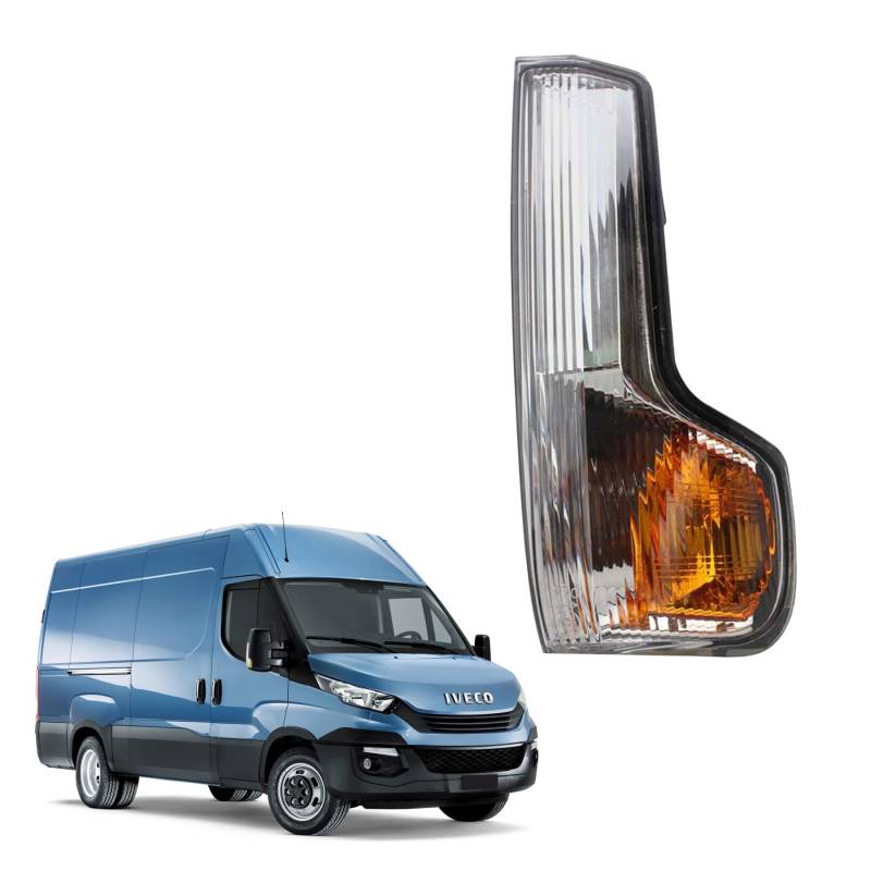 Convitex Spiegelblinker Rechts passend für Iveco Daily 6 Baujahr 2014- Spiegel blinker Außenspiegel Blinkerkappe Blinkleuchte Beifahrerseite Orange von Convitex