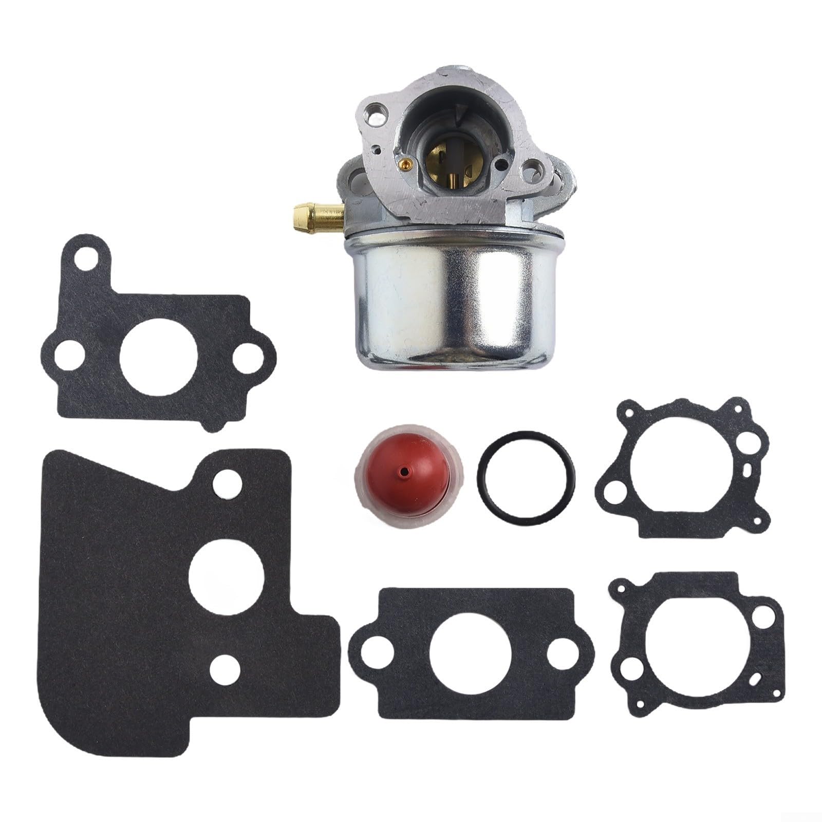 Vergaser-Dichtungssatz Ölblasenset passend für B&S 694202 693909 692648 499617 790120 Intek 7hp OHV Motoren Rasenmäher Zubehör von CookiBlend