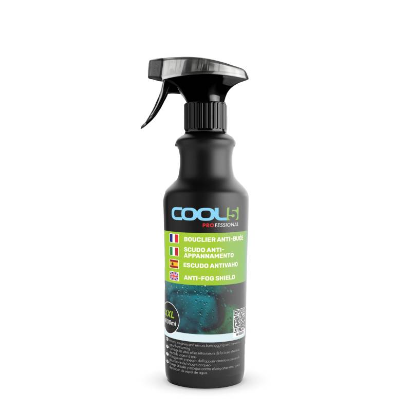 Cool5 Anti-Fog Shield, Stop Fog. Go Visibility, Defogger for Many Kind of Windows, Trigger Spray XXL 1000ml von Cool5