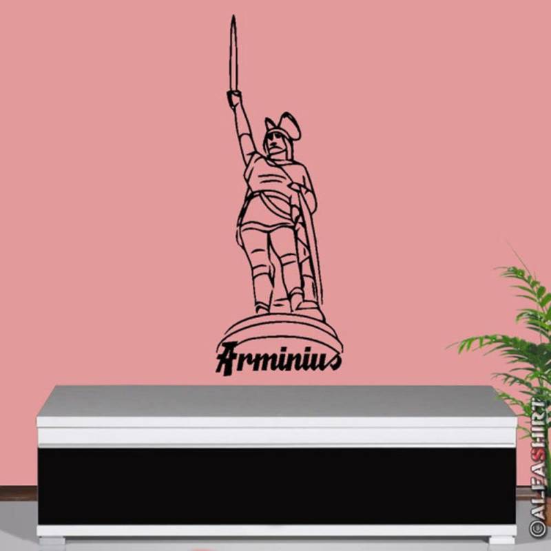 Arminius Hermannsdenkmal Teuoburger Wald Germane Wandtattoo 45x127cm #6660 von Copytec