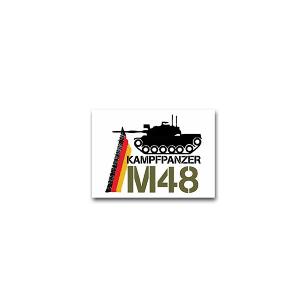 Aufkleber/Sticker M48 Panzer US Army Amerika Kampfpanzer Patton 10x7cm #A2366 von Copytec