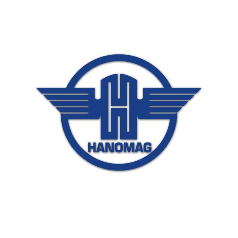 Hanomag Traktoren Maschinenbau Hannover Logo Ackerschlepper Zugmaschine A5789 von Copytec