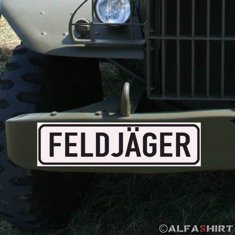 Magnetschild Feldjäger Bundeswehr Military Police Militär Polizei MP BW #A152 von Copytec