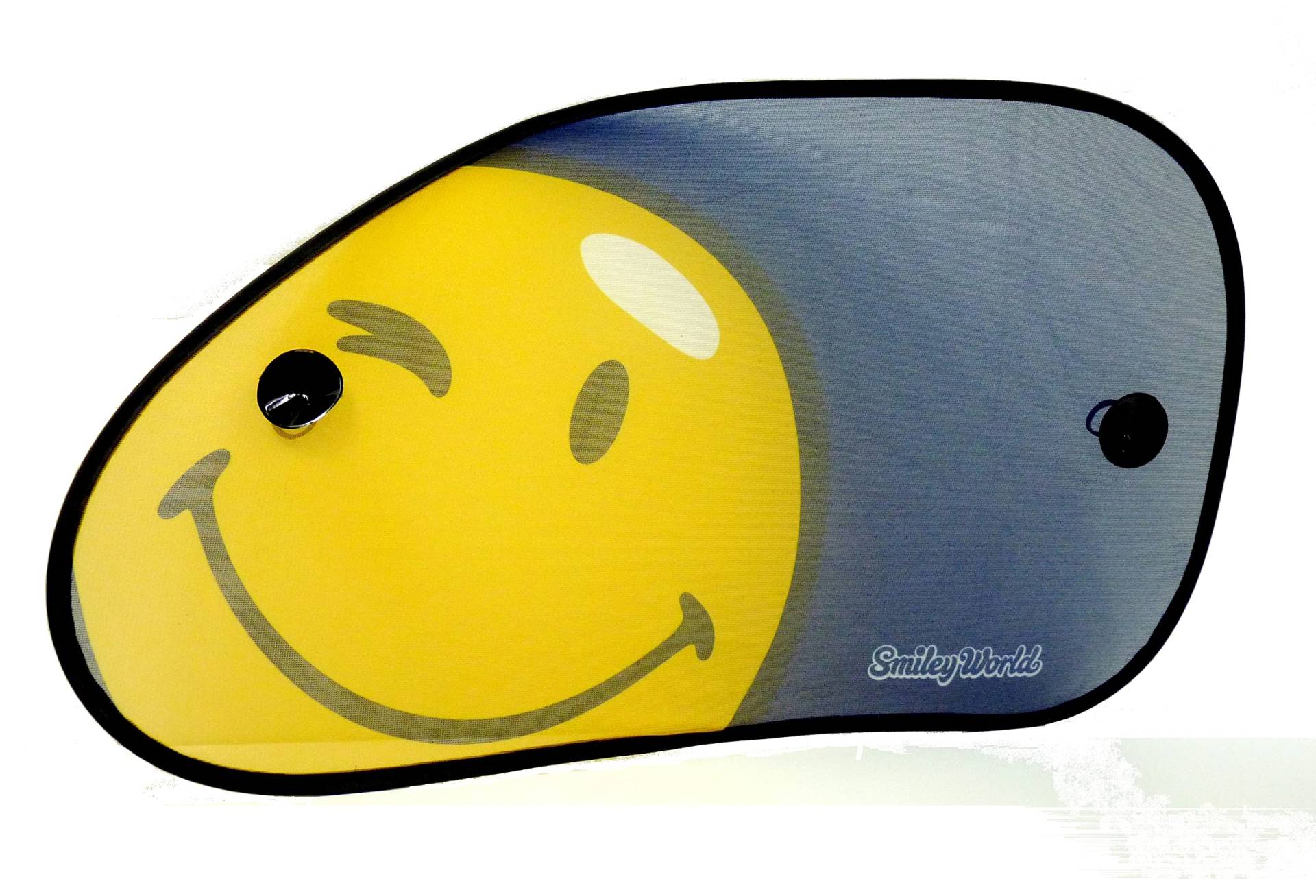 Smiley World 079201 Set von 2 Side-Window Sun Shades Form von Smiley World