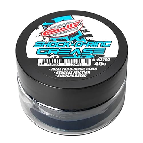 Corally Team Blue Grease 40gr - Ideal for o-Rings, Seals, Bearings, Suspension Friction Reducer C-82702 von Corally