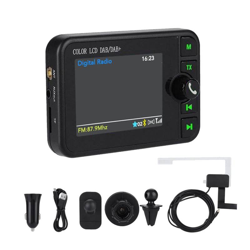 Corghd 1 Set Auto-Bluetooth-MP3-Radio, Digitalradio, Grafikdisplay, Farbbildschirm, Autozubehör von Corghd