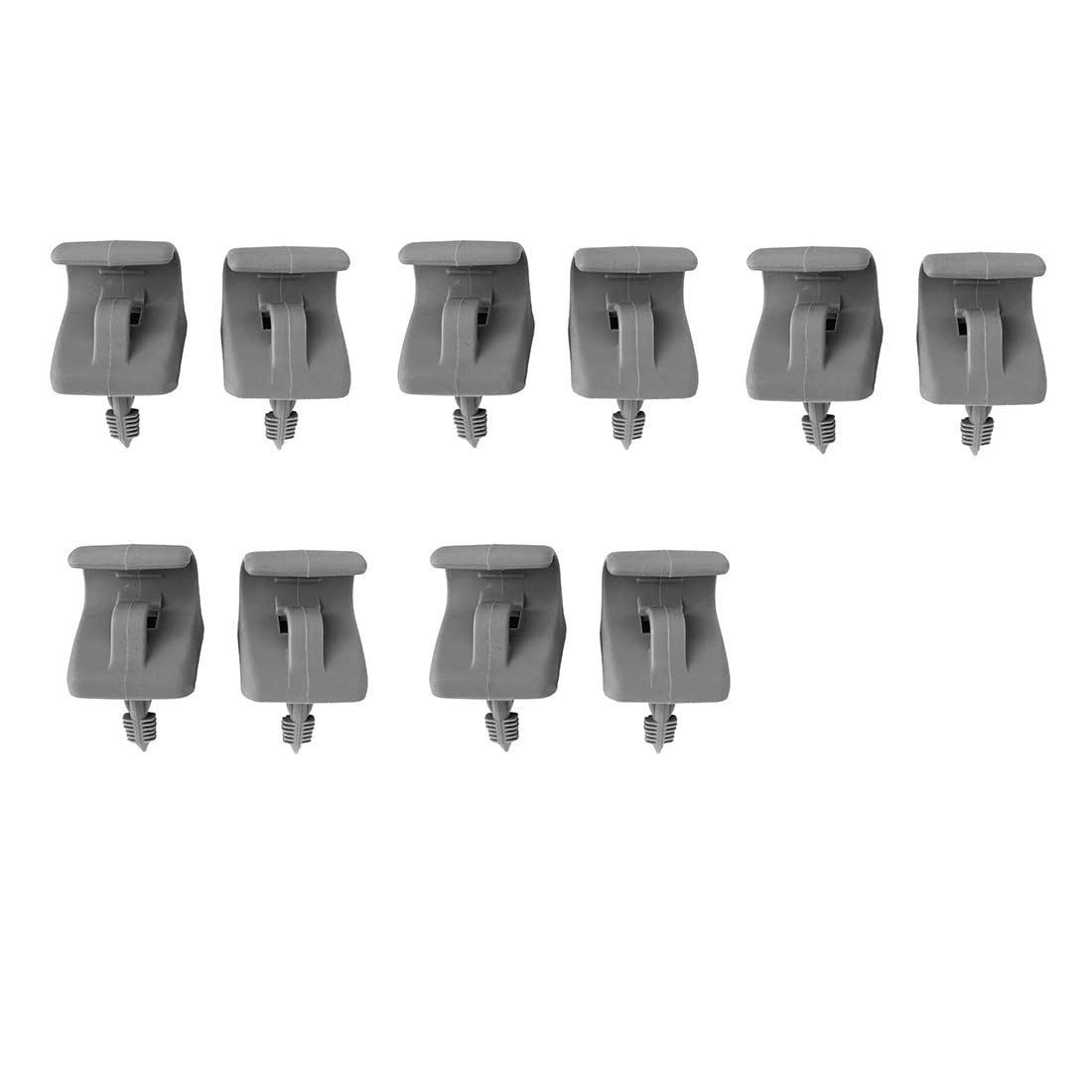 Corghd 10 Stück 85235-1C300QS Sonnenblenden-Clips links/rechts für I20 2002–2012 Auto-Sonnenblenden-Clips, Halterung von Corghd