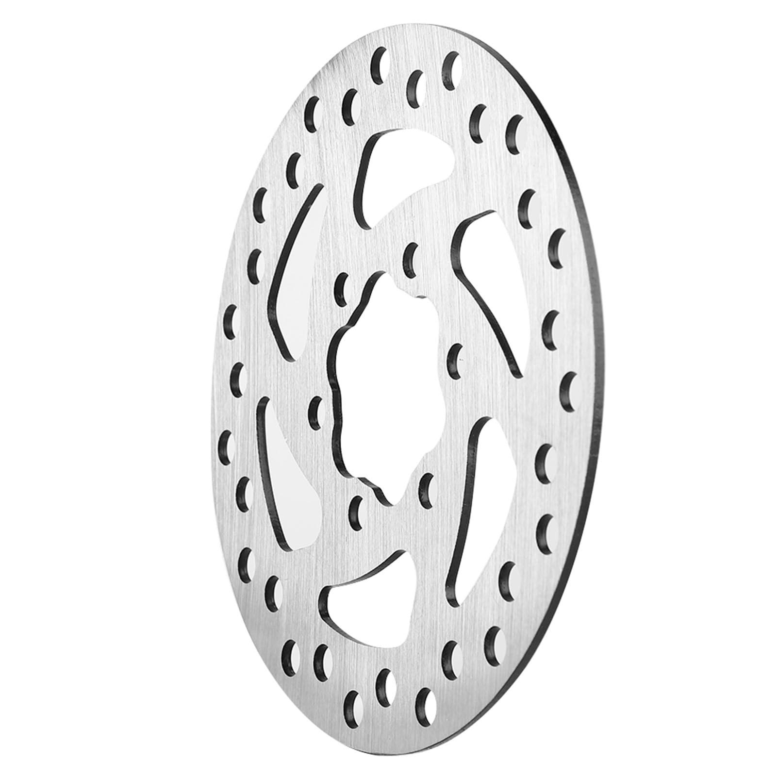 Edelstahl-Mountainbike-Bremsscheibe, Hochwertig, Leicht, Robust, für Radsportbegeisterte, Silber (120mm) von Cornesty