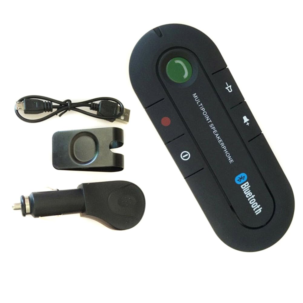 Correa NEU Drahtlose Bluetooth-Kompatible Freisprecheinrichtung 5.0 + Freisprecheinrichtung Car Kit Lautsprecher MP3 Musik-Player Autoladegerät von Correa