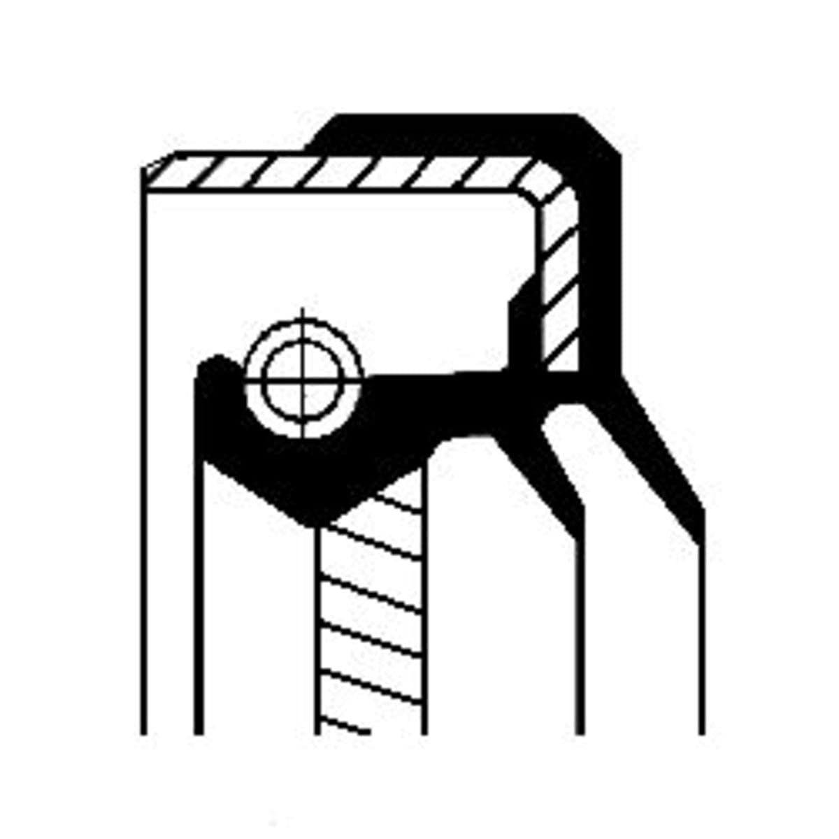 CORTECO 01034860B Wellendichtring, Verteilergetriebe von Corteco