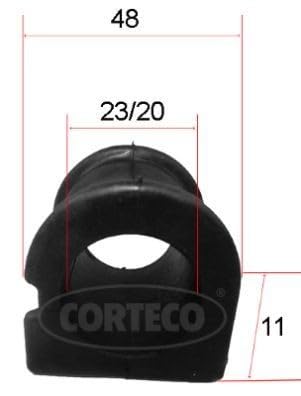 CORTECO 49371588 Radaufhängungen von Corteco