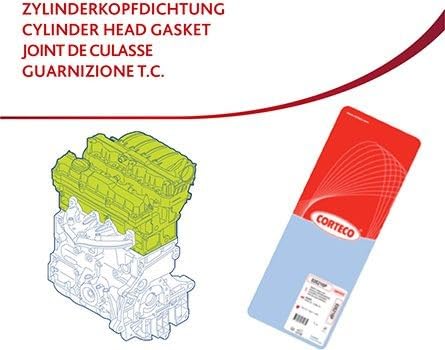 CORTECO 83403080 Dichtung, Zylinderkopf GK_CH HYUN D3FA MLS 0,95M von Corteco