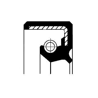 Corteco 01020674B Dichtring, Achsschenkel von Corteco