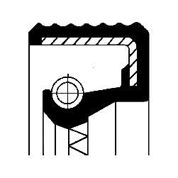 Corteco 01026501B Dichtring, Kompressor von Corteco