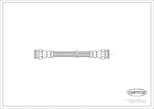 Corteco 19018149 Bremsschlauch von Corteco