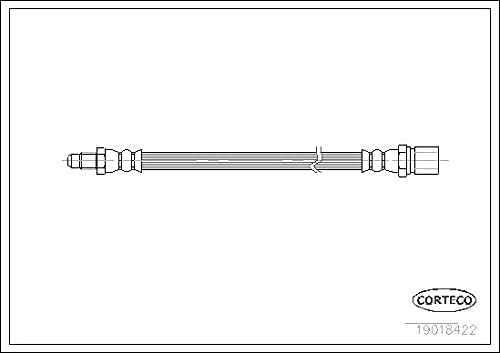 Corteco 19018422 Bremsschlauch von Corteco