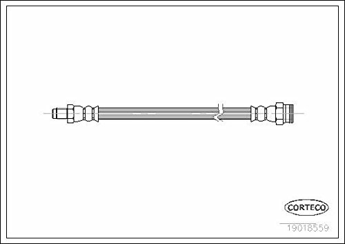 Corteco 19018559 Bremsschlauch von Corteco