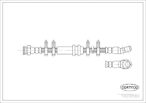 Corteco 19018580 Bremsschlauch von Corteco