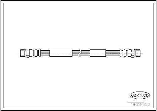 Corteco 19018652 Bremsschlauch von Corteco