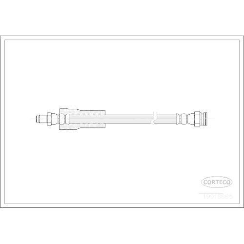 Corteco 19018665 Bremsschlauch von Corteco