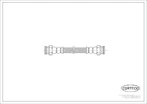 Corteco 19018680 Bremsschlauch von Corteco