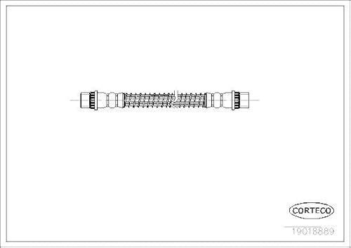 Corteco 19018889 Bremsschlauch von Corteco