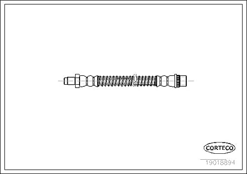 Corteco 19018894 Bremsschlauch von Corteco