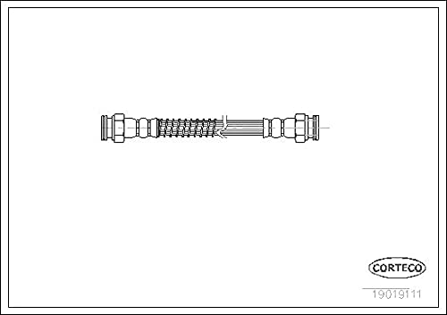Corteco 19019111 Bremsschlauch von Corteco