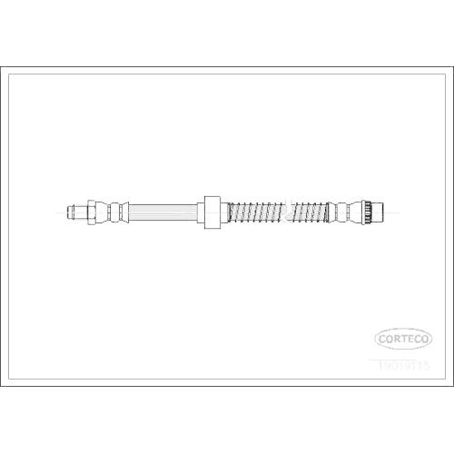 Corteco 19019115 Bremsschlauch von Corteco
