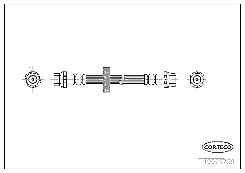 Corteco 19025739 Bremsschlauch von Corteco