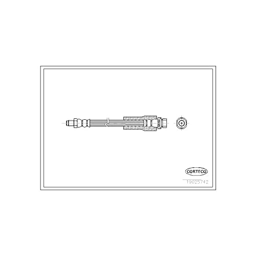 Corteco 19025742 Bremsschlauch von Corteco