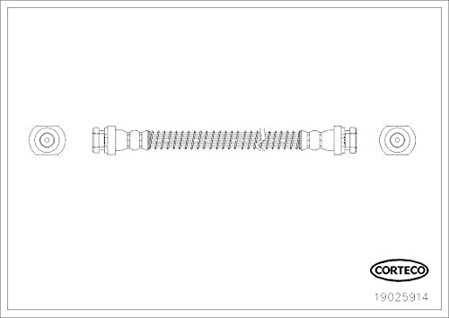 Corteco 19025914 Bremsschlauch von Corteco