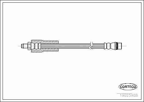 Corteco 19025988 Bremsschlauch von Corteco