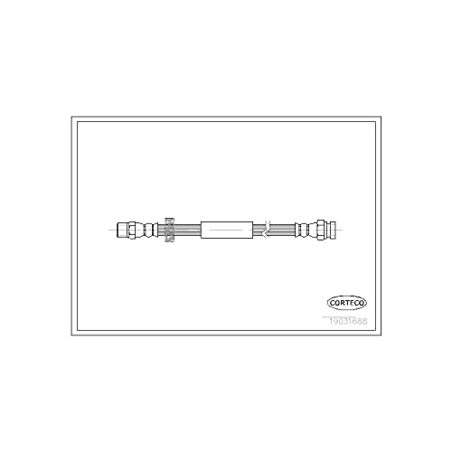 Corteco 19031688 Bremsschlauch von Corteco
