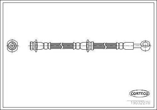 Corteco 19032276 Bremsschlauch von Corteco